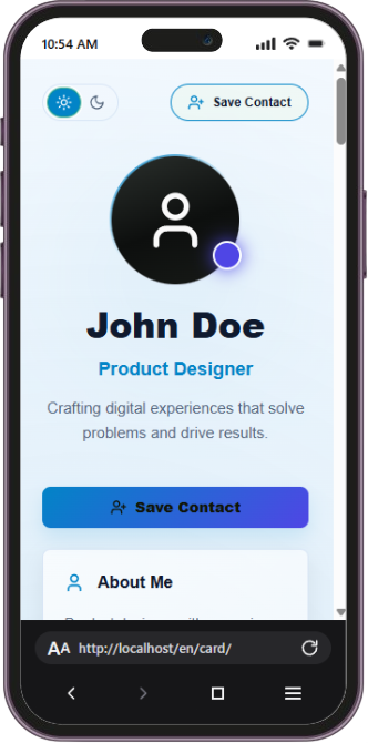 Personal · Product Designer